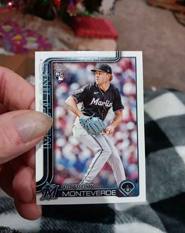 2025 Topps Update #US211 Patrick Monteverde — front