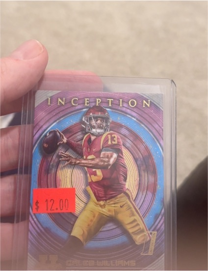 2022 Bowman University Inception #45 Caleb Williams — front