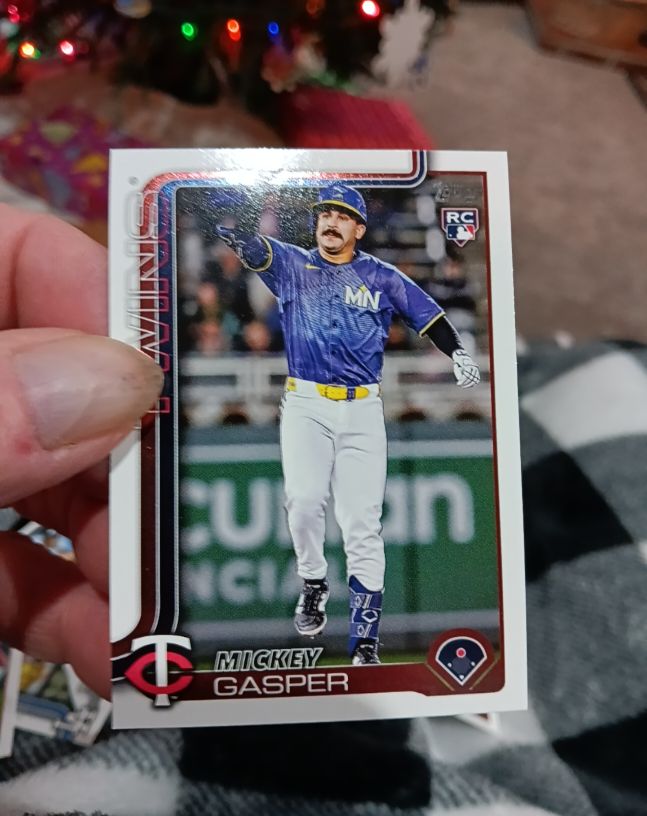 2025 Topps Update Series #US291 Mickey Gasper — front