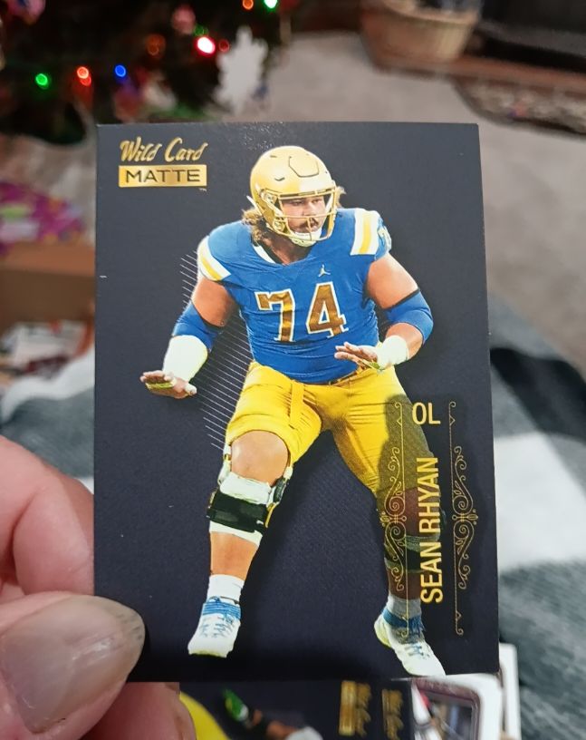 2022 Wild Card MATTE #MB-99 Sean Rhyan — front