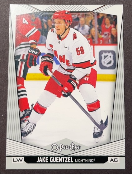 2024-25 O-Pee-Chee #80 Jake Guentzel Carolina Hurricanes — front