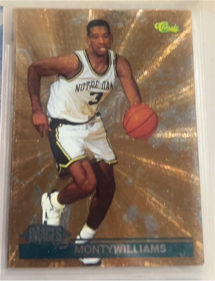 1995 Classic Images Four Sport #22 Monty Williams — front