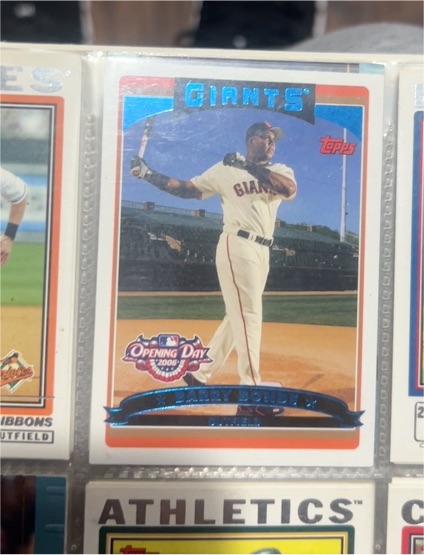 2006 Topps Opening Day #100 Barry Bonds — front