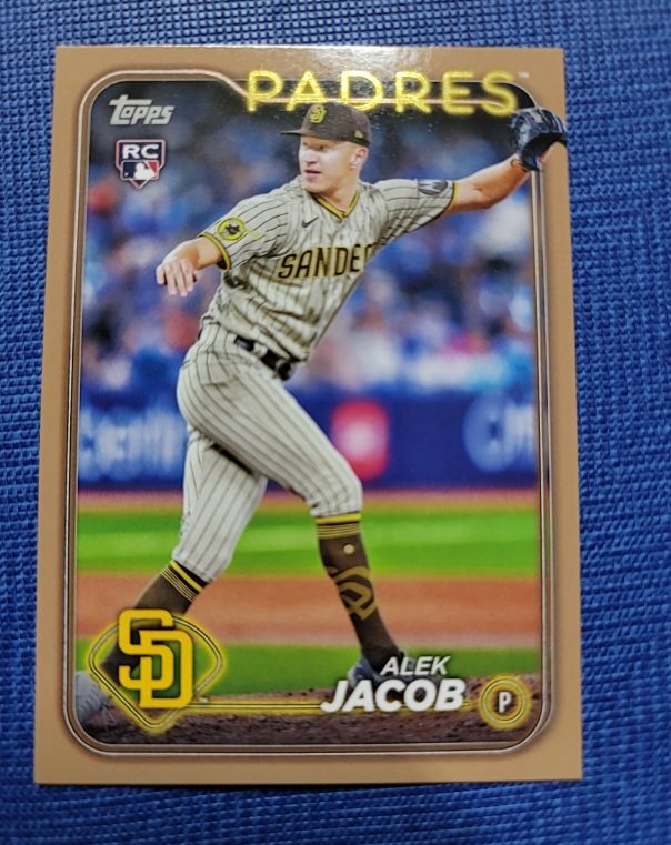 2024 Topps Update #US66 Alek Jacob — front