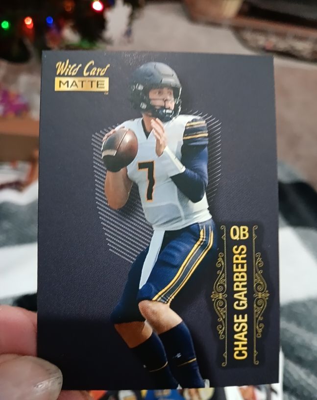 2022 Wild Card Matte #MB-129 Chase Garbers — front