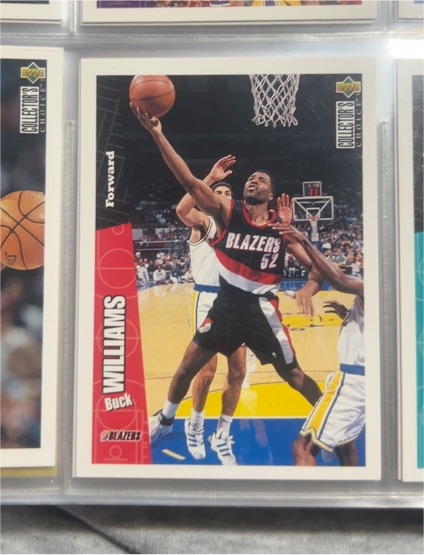 1996 Upper Deck Collector's Choice #211 Buck Williams — front