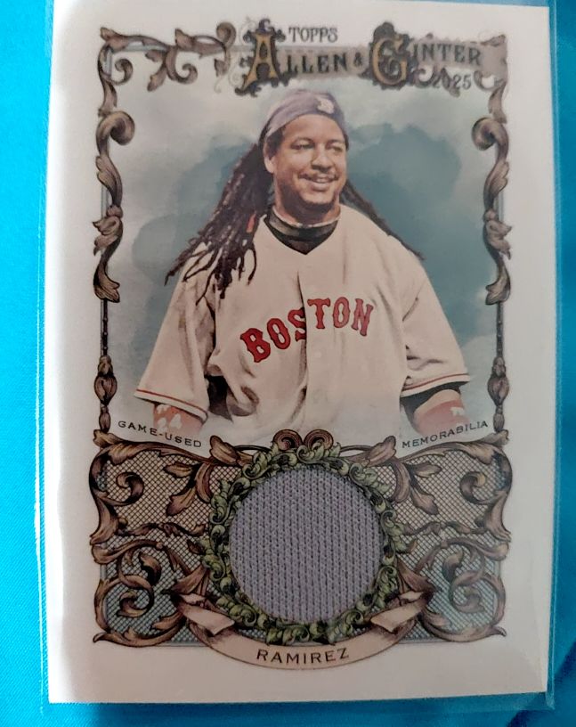 2025 Topps Allen & Ginter #AGR-MR Manny Ramirez — front
