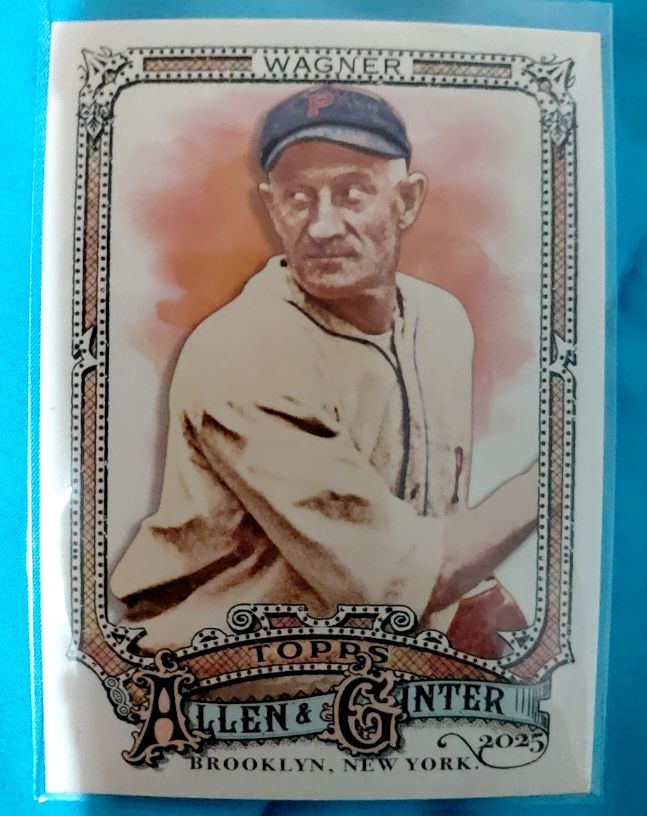 2025 Topps Allen & Ginter #319 Honus Wagner — front