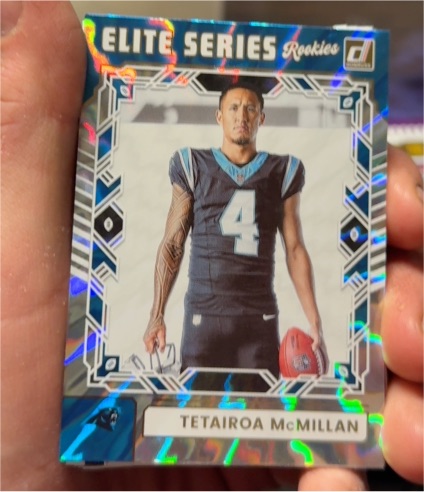 2025 Panini Donruss #ESR-TMN Tetairoa McMillan Elite Series Rookies — front