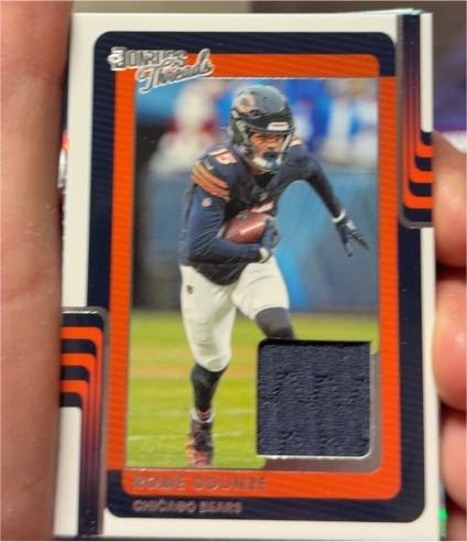 2025 Panini Donruss Threads #DTH-ROE Rome Odunze — front