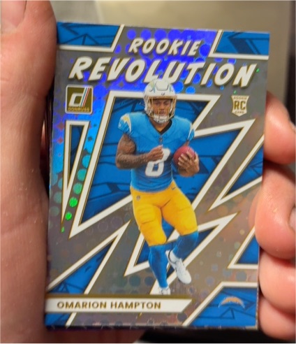 2025 Donruss Rookie Revolution #35 Omarion Hampton — front