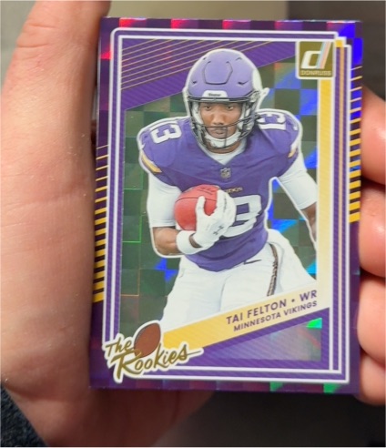 2025 Panini Donruss #39 Tai Felton — front