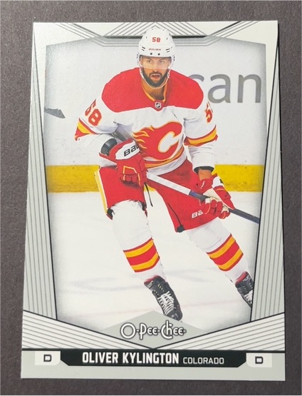 2024-25 O-Pee-Chee #12 Oliver Kylington — front