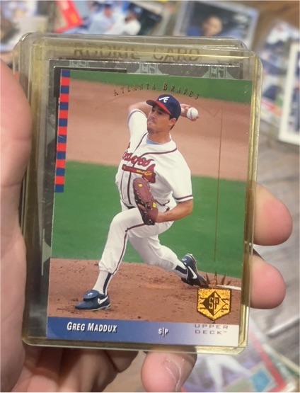 1993 Upper Deck SP #59 Greg Maddux — front