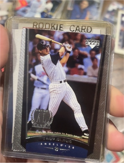 1998 Upper Deck AL Debut #21 Troy Glaus Rookie Anaheim Angels — front