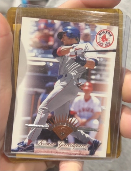 1997 Leaf #400 Nomar Garciaparra — front