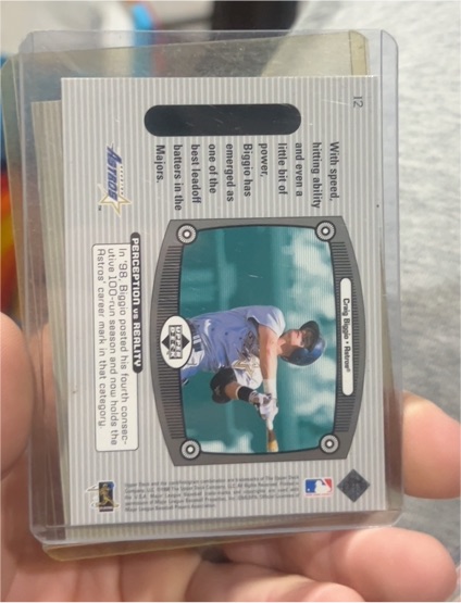 1998 Upper Deck #12 Craig Biggio — front