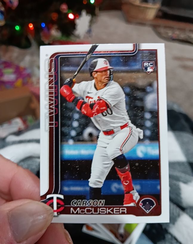 2025 Topps Update #US279 Carson McCusker — front