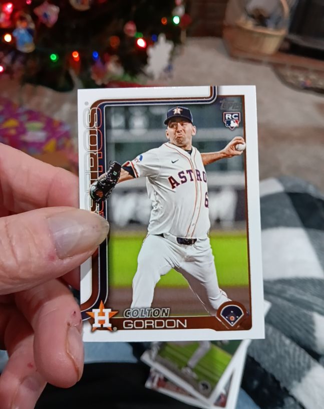 2025 Topps #RC Colton Gordon — front
