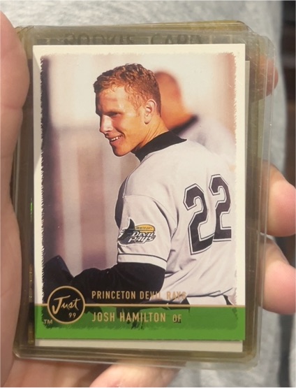 1999 Just #93 Josh Hamilton — front