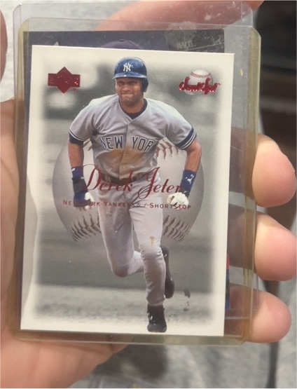2001 Upper Deck Sweet Spot #27 Derek Jeter — front