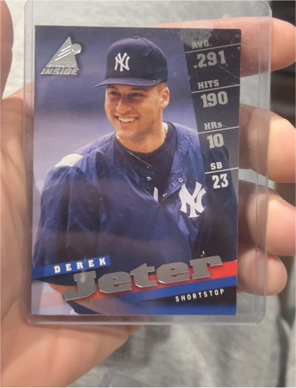 1998 Pinnacle Inside #2 Derek Jeter — front