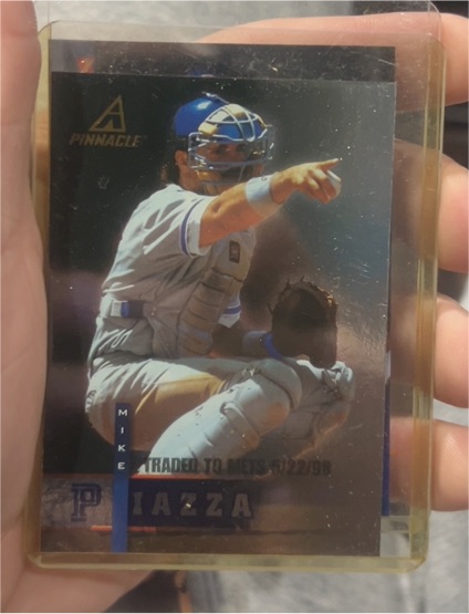 1998 Pinnacle Traded #P18 Mike Piazza — front