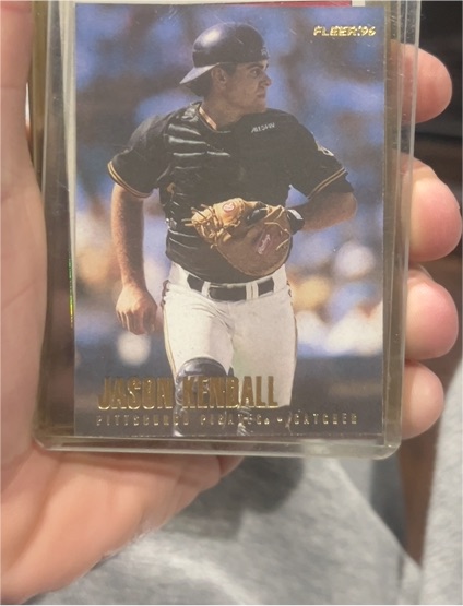 1996 Fleer Update #U177 Jason Kendall — front