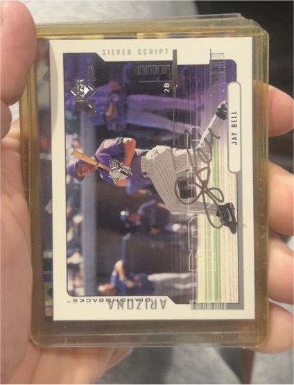 2000 Upper Deck MVP Silver Script #61 Jay Bell — front