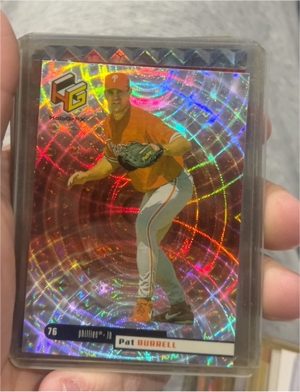 1999 Upper Deck HoloGrFX #76 Pat Burrell — front