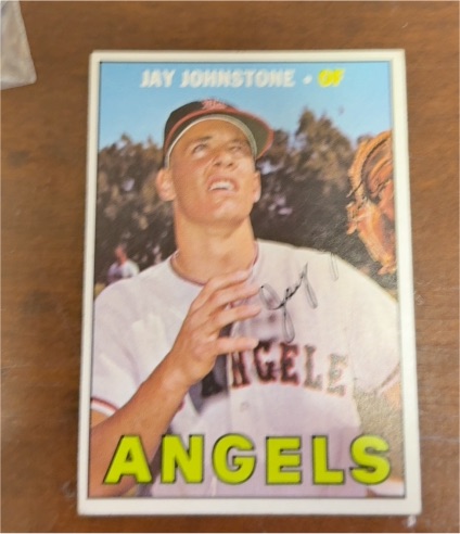 1967 Topps #213 Jay Johnstone — front
