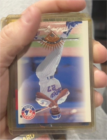 1997 Leaf #398 Vladimir Guerrero — front