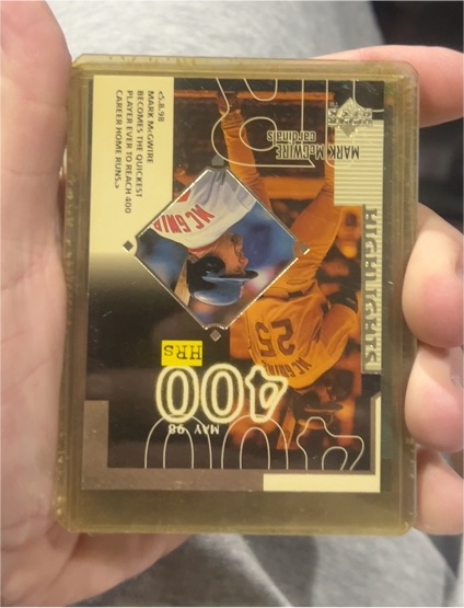 1999 Upper Deck Highlights 400 HRs #248 Mark McGwire — front