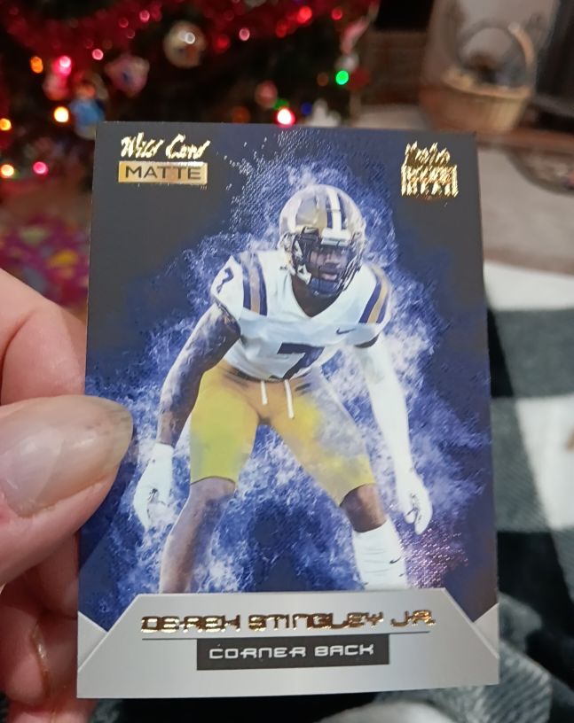 2022 Wild Card Matte #RH-8 Derek Stingley Jr. Rookie Heat — front