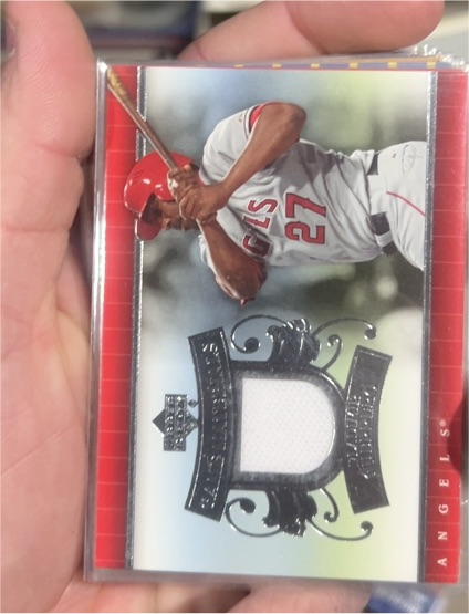 2007 Upper Deck UD Game Materials #UD-VG Vladimir Guerrero — front