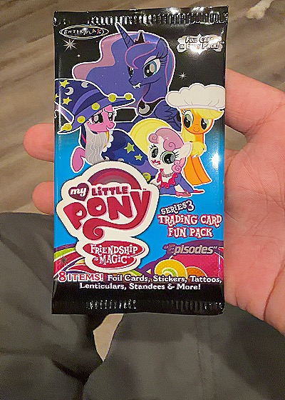 My Little Pony Friendship is Magic Series 3 Trading Card Fun Pack — front