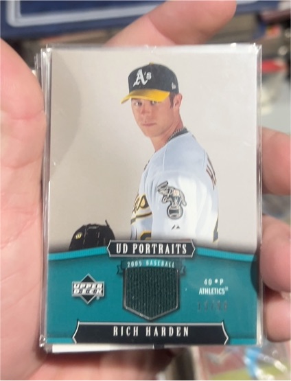 2005 Upper Deck Portraits #40 Rich Harden — front