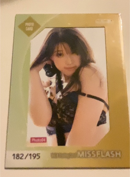 Miss Flash 2024 #182/195 Photo Card — front