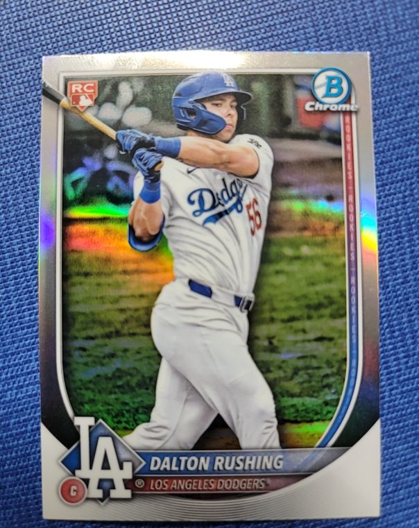2025 Bowman Chrome #100 Dalton Rushing — front
