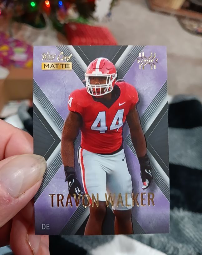 2022 Wild Card Matte X-Plode #MXP-45 Travon Walker — front