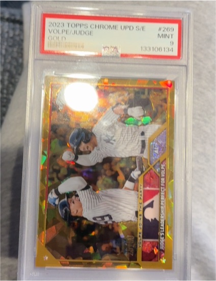 2023 Topps Chrome UPD S/E #269 Volpe/Judge — front