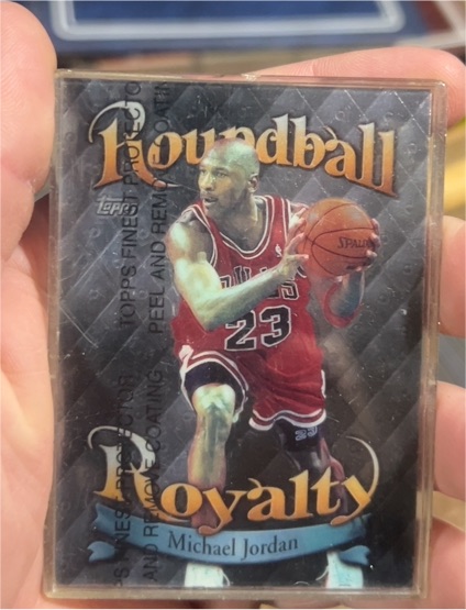 1998-99 Topps Roundball Royalty #R1 Michael Jordan — front
