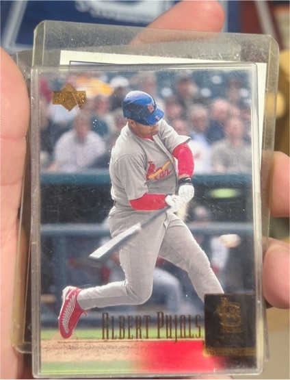 2001 Upper Deck #295 Albert Pujols Rookie Card — front