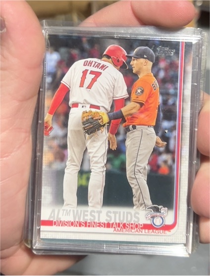 2019 Topps #266 AL West Studs Shohei Ohtani/Alex Bregman — front