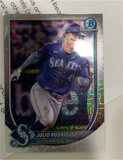 2025 Bowman Chrome #79 Julio Rodriguez — front