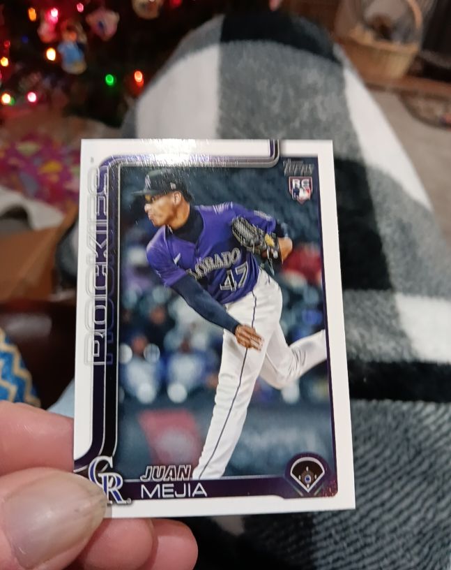 2025 Topps Update Series #US285 Juan Mejia — front