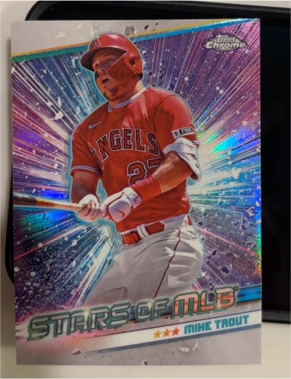 2024 Topps Series 1 Stars of MLB #SMLB-2 Mike Trout — front