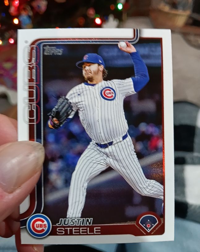 2025 Topps Update Series #US248 Justin Steele — front