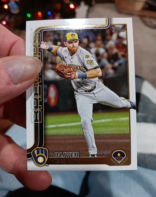 2025 Topps Update #US169 Oliver Dunn — front