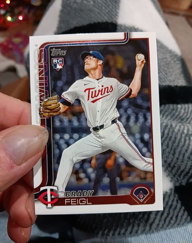 2025 Topps Update #US333 Brady Feigl — front
